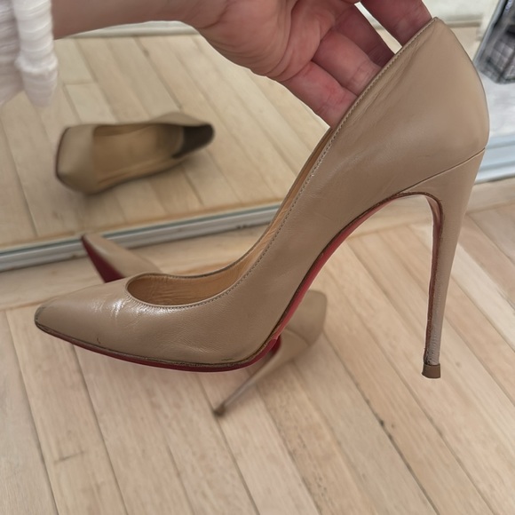 Christian Louboutin Pigalle Folloes 100 Blush 9.5B - Picture 8 of 8